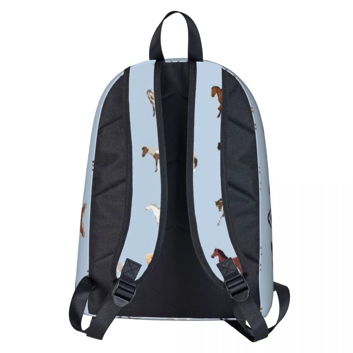 Cartable Scolaire Bleu Cheval