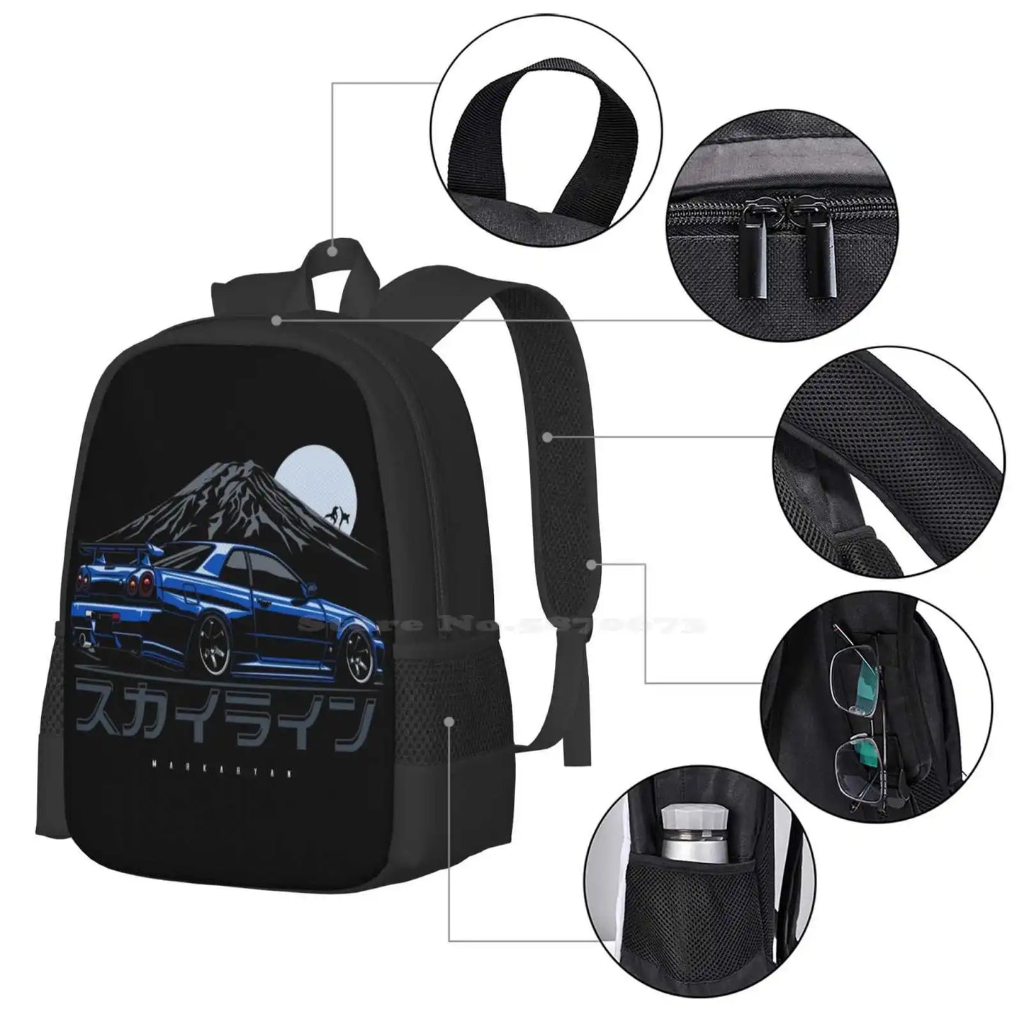 Cartable Voiture Gtr R34
