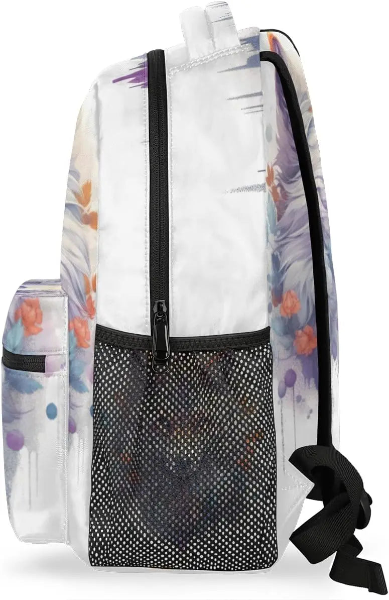 Cartable Loup Ethnique