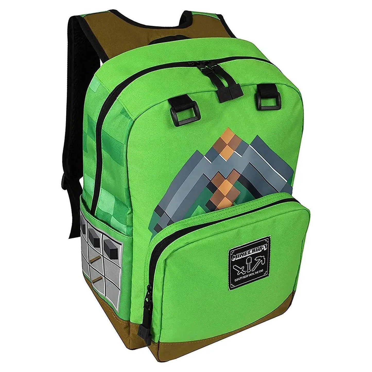 Cartable Minecraft Vert