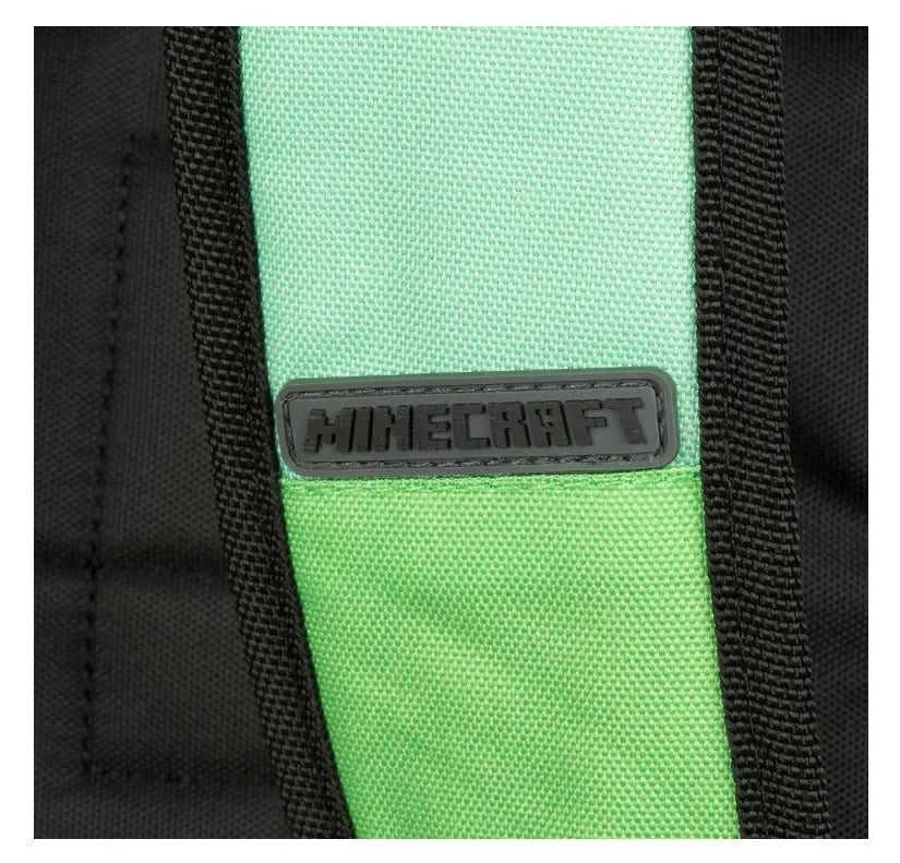 Cartable Minecraft Vert