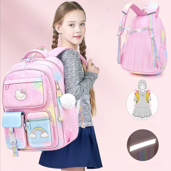 Cartable Primaire Kawaii Hello Kitty