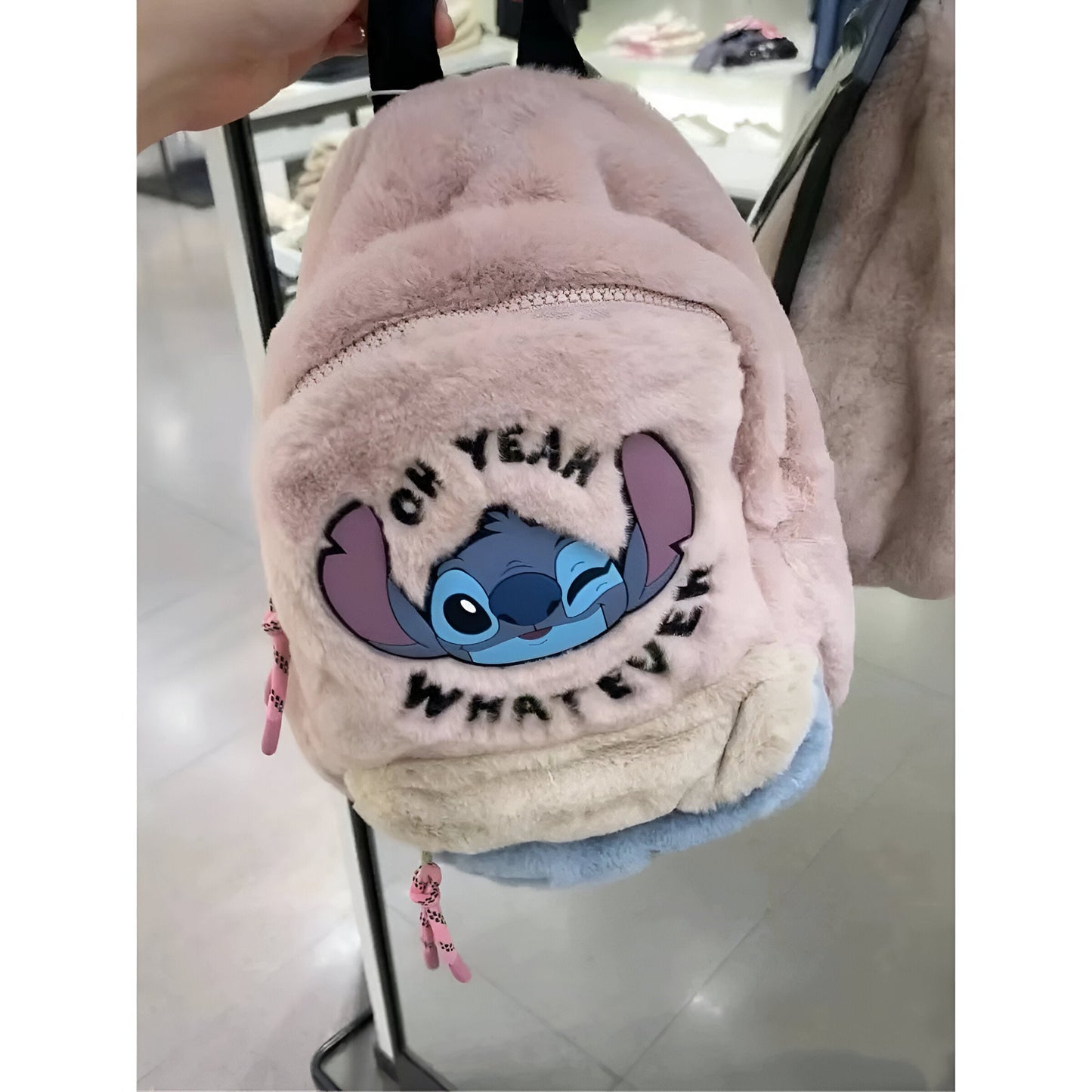 Mini sac à dos en peluche Stitch Disney