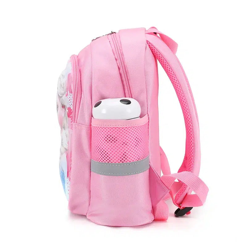 Sac à dos Rose Reine des Neiges pour l’école