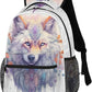Cartable Loup Ethnique