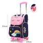 Cartable à roulette Licorne