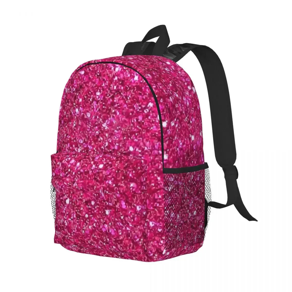 Cartable Paillettes Rose
