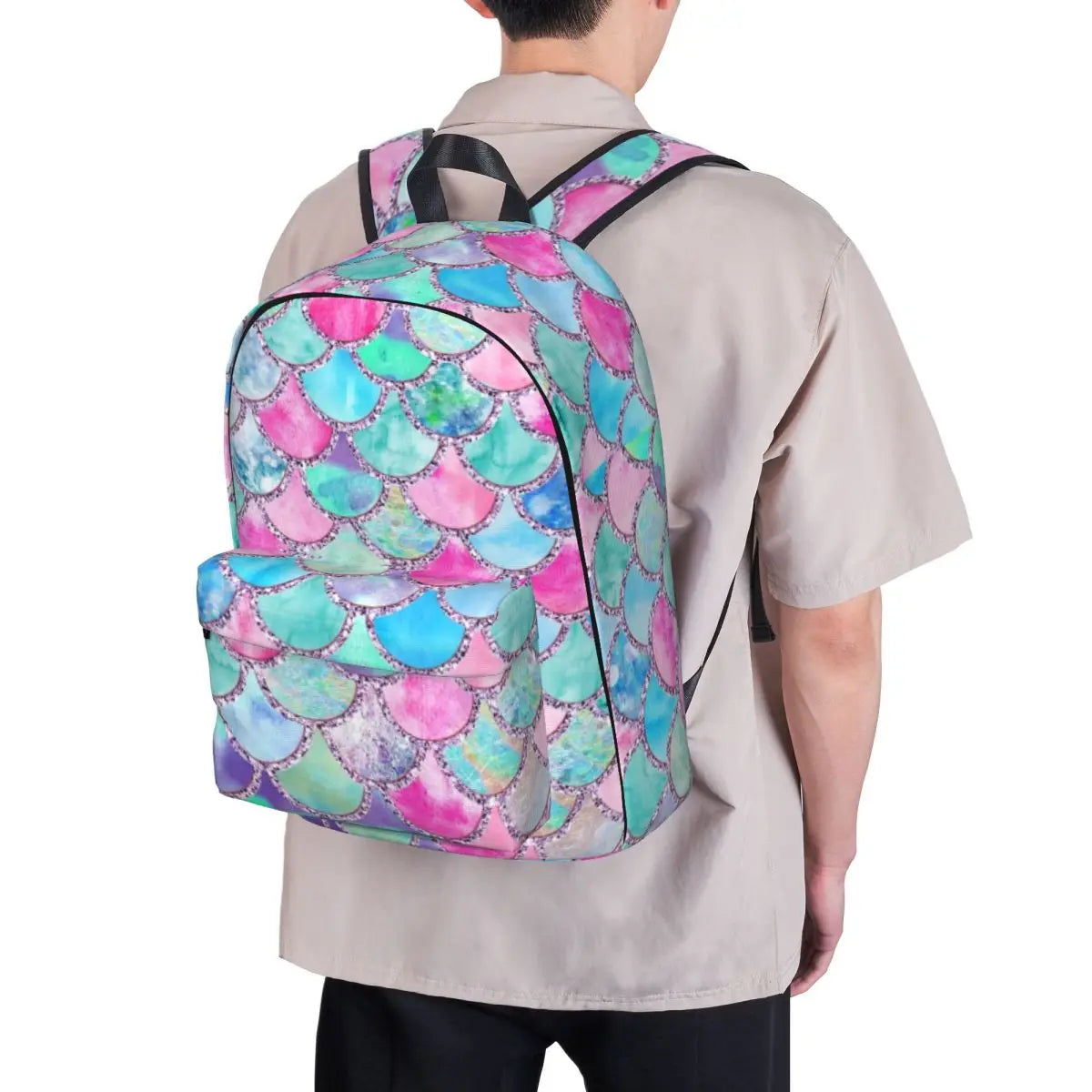 Cartable Écailles Sirène Coloré