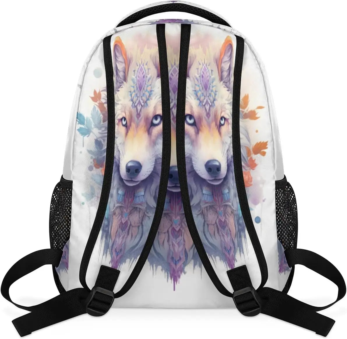 Cartable Loup Ethnique