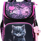 Cartable Rose Chat pour Cours