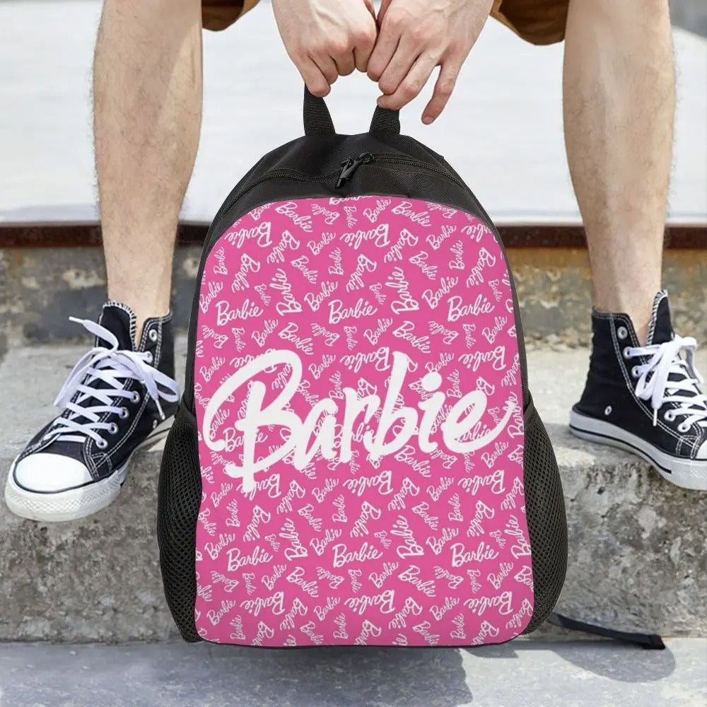 Cartable Barbie Rose