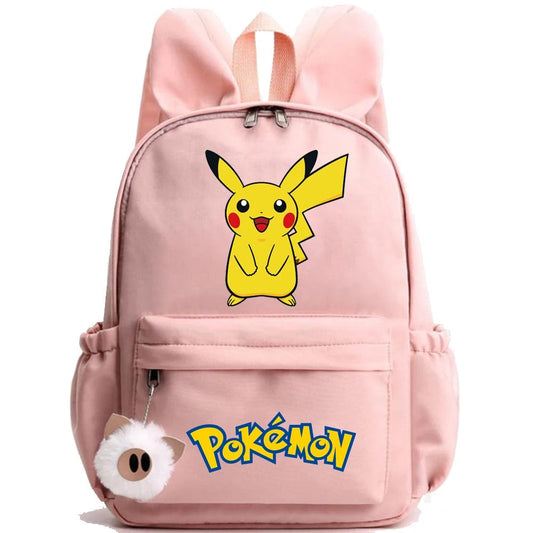 Cartable Rose Pokémon Pikachu