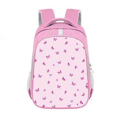 Cartable Papillon Rose pour Élèves