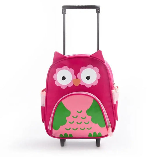 Cartable à Roulettes Hibou Fille