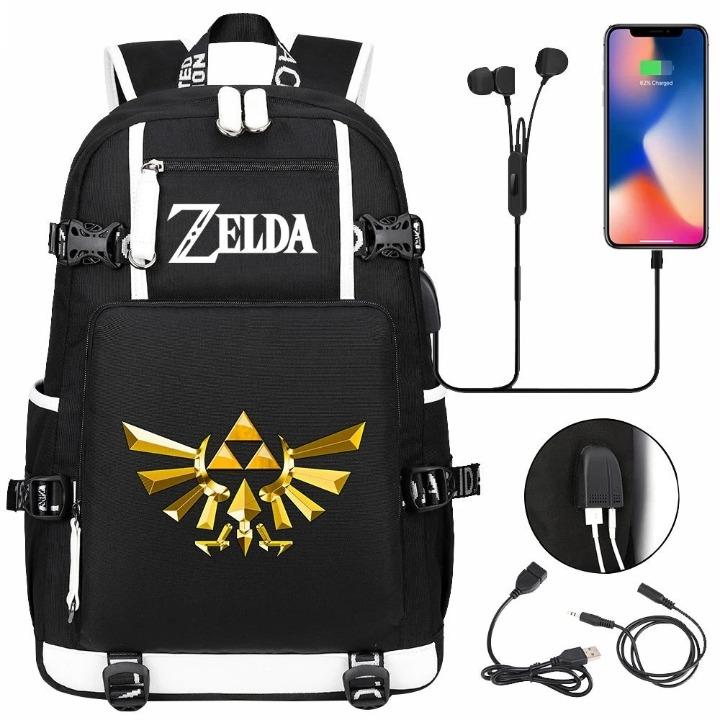 Sac à Dos Scolaire Zelda Pour Enfant