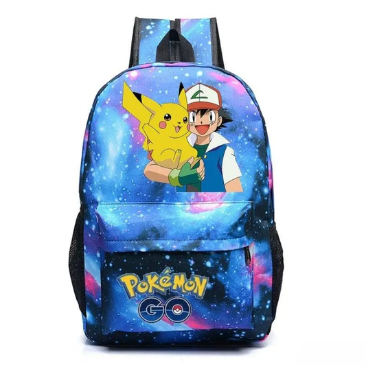 Cartable Pokémon Go Pikachu et Sacha