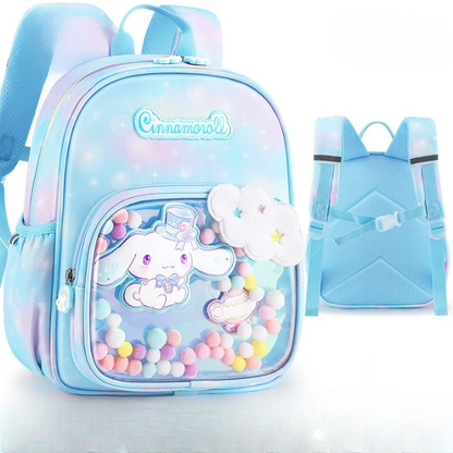 Cartable Bleu Hello Kitty Pour Fille