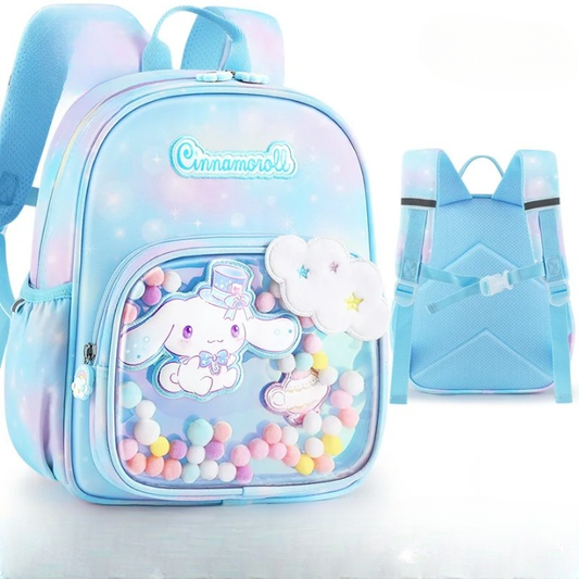 Cartable Bleu Hello Kitty Pour Fille